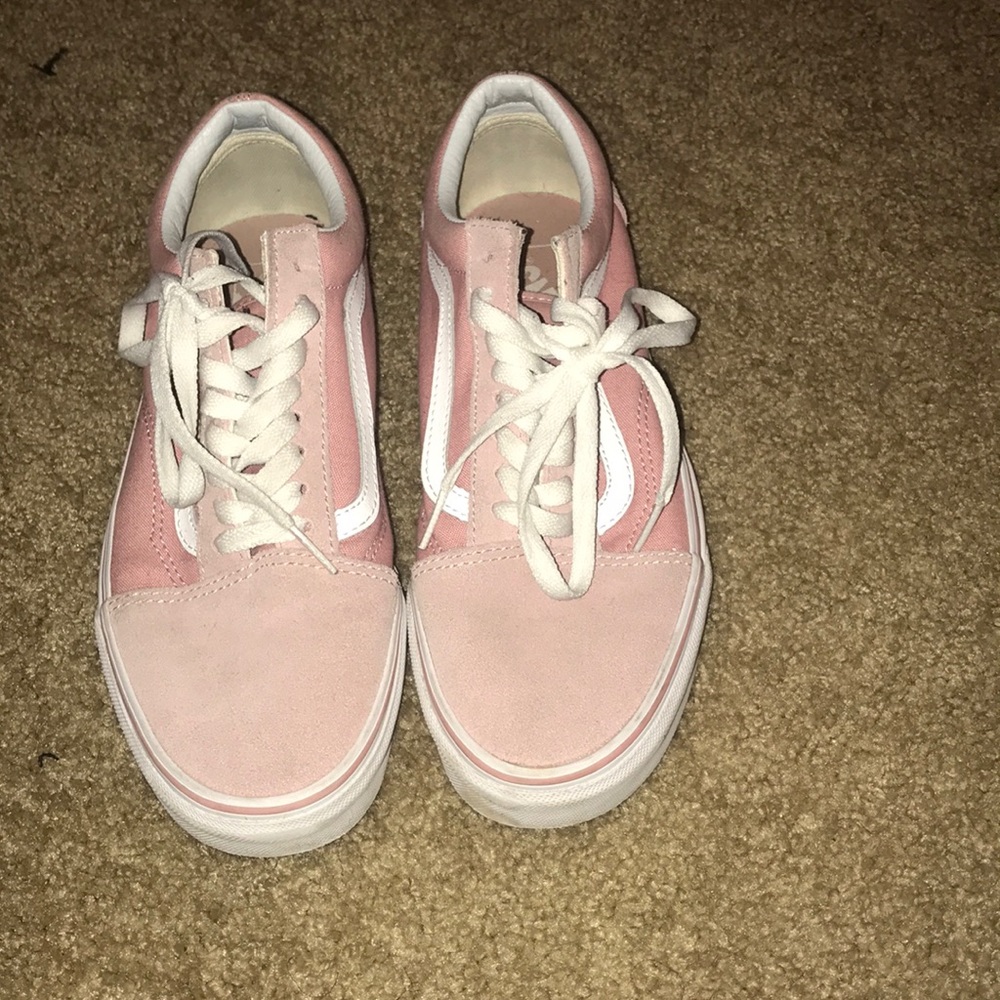 Pink vans size 8.5